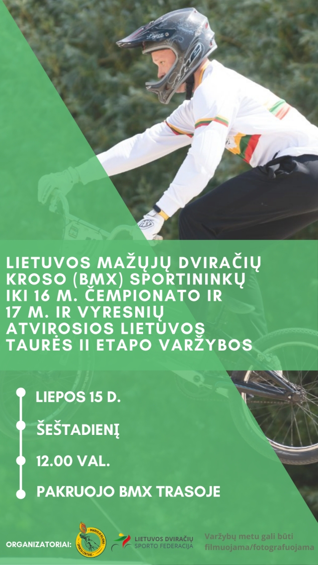 Kviečiame visus atvykti į Pakruojo BMX trasą